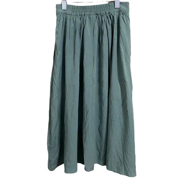 Modcloth Sz XXS Mint Skirt Pleated - Picture 2 of 4